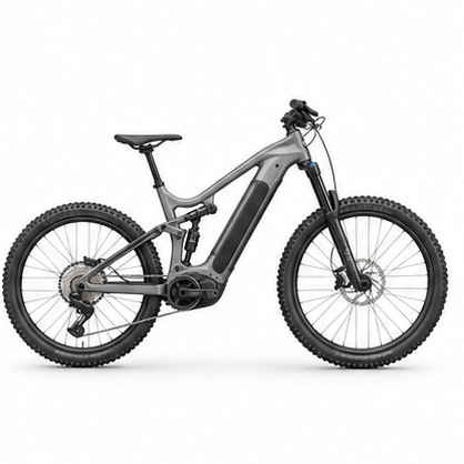 Bianchi E-Vertic FX Type SE XT 12, grau/schwarz, illustrative Abbildung