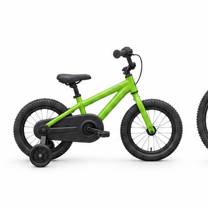 Cannondale 12 U Kids Trail 1 GRN OS, Green, illustrative Abbildung