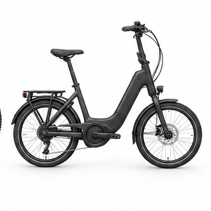 Hercules Futura Compact, Matt Black, illustrative Abbildung