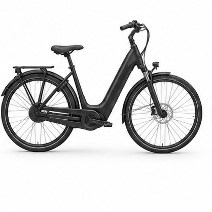 Gazelle Paris C8 HMB, black matt, illustrative Abbildung