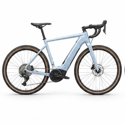 Velo de Ville STRYVA-E GRX 400, ice blue glanz, illustrative Abbildung